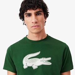 Camiseta Esportiva de Algodão Ultra Dry com Logo Lacoste Masculina - Foto 2