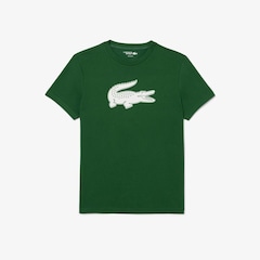 Camiseta Esportiva de Algodão Ultra Dry com Logo Lacoste Masculina - Foto 4