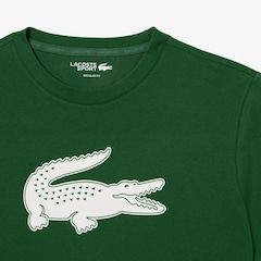 Camiseta Esportiva de Algodão Ultra Dry com Logo Lacoste Masculina - Foto 5