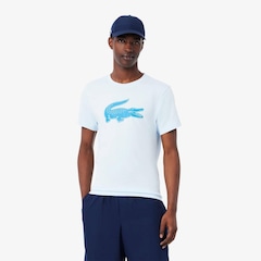 Camiseta Esportiva de Algodão Ultra Dry com Logo Lacoste Masculina - Foto 1
