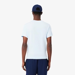 Camiseta Esportiva de Algodão Ultra Dry com Logo Lacoste Masculina - Foto 3