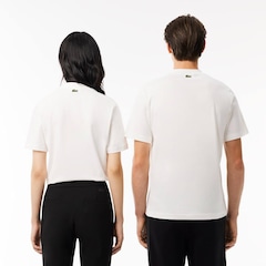 Camiseta Lacoste Unissex Estampada – Modelagem Clássica e Versátil - Foto 3