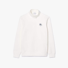 Blusão Moletom Lacoste Unissex Gola Alta – Design Estampado e Conforto Premium - Foto 4