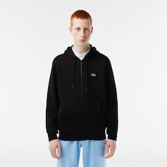 Blusão Moletom Clássico com Fechamento de Zíper e Bolsos Masculino Lacoste - Foto 1