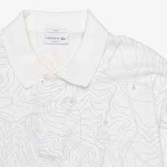 Camisa Polo de Piqué Estampado em Modelagem Solta Lacoste Masculina - Foto 2
