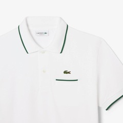 Camisa Polo Lacoste Pocket Accent Lacoste Masculina - Foto 5