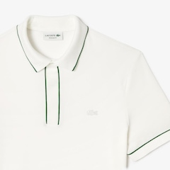 Camiseta Polo Paris em Piqué com Elastano e Carcela Oculta Lacoste Masculina - Foto 5
