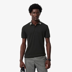 Camisa Polo Jacquard Branded Corte Ajustado Lacoste Masculina - Foto 1