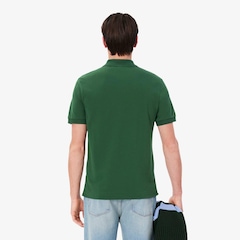 Camisa Polo L.12.12 Light Piqué Ajuste Clássico Lacoste Masculina - Foto 3