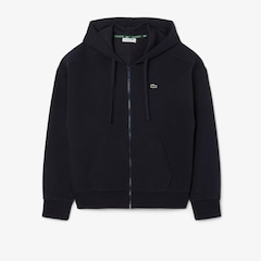 Blusão Moletom Aberto Lacoste Feminino – Textura Piqué e Capuz - Foto 4
