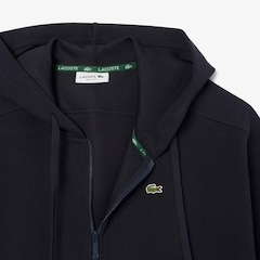 Blusão Moletom Aberto Lacoste Feminino – Textura Piqué e Capuz - Foto 5