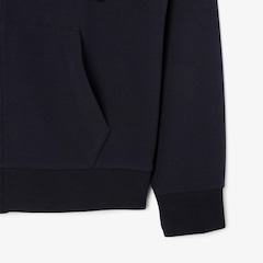 Blusão Moletom Aberto Lacoste Feminino – Textura Piqué e Capuz - Foto 6