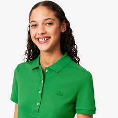 Camiseta Polo Lacoste L.12.D Slim Feminina – O Clássico com Stretch e Flexibilidade - Foto 2