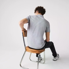 Camiseta Polo Lacoste Slim Fit – Modelagem Moderna com Elastano - Foto 3