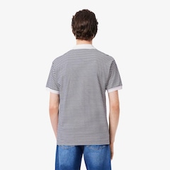 Camiseta Polo Lacoste Masculina L.12.12 – O Clássico Petit Piqué com Listras - Foto 15