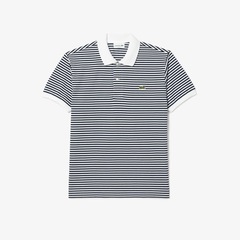 Camiseta Polo Lacoste Masculina L.12.12 – O Clássico Petit Piqué com Listras - Foto 6