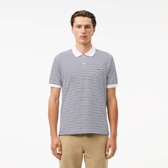 Camiseta Polo Lacoste Masculina L.12.12 – O Clássico Petit Piqué com Listras - Foto 7