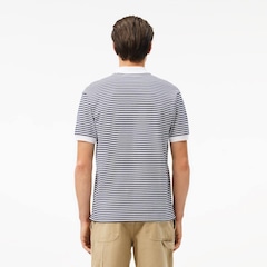Camiseta Polo Lacoste Masculina L.12.12 – O Clássico Petit Piqué com Listras - Foto 9