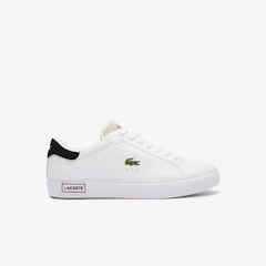 Tênis De Couro Masculino Lacoste Powercourt - Foto 1