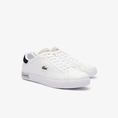 Tênis De Couro Masculino Lacoste Powercourt - Foto 2