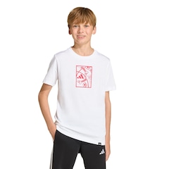 Camiseta adidas Football Graphic Infantil - Foto 1