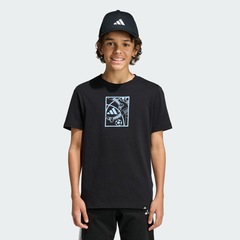 Camiseta adidas Football Graphic Infantil - Foto 3