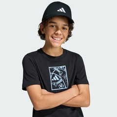 Camiseta adidas Football Graphic Infantil - Foto 6