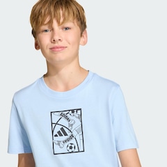 Camiseta adidas Football Graphic Infantil - Foto 5