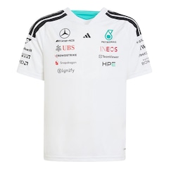 Camiseta adidas Piloto Mercedes - AMG Petronas F1 Team Infantil - Foto 1