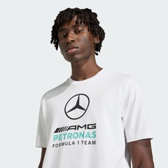 Camiseta adidas Mercedes - Amg Petronas F1 Team Dna Masculina - Foto 5