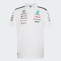 Camisa Polo adidas Mercedes - Amg Petronas F1 Team Engineers Masculina - Foto 2