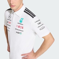 Camisa Polo adidas Mercedes - Amg Petronas F1 Team Engineers Masculina - Foto 6