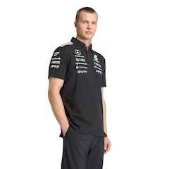 Camisa Polo adidas Mercedes - Amg Petronas F1 Team Engineers Masculina - Foto 1