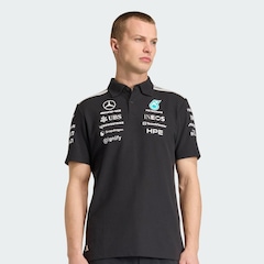 Camisa Polo adidas Mercedes - Amg Petronas F1 Team Engineers Masculina - Foto 4