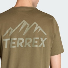 Camiseta adidas Terrex Mountain Graphic Masculina - Foto 6
