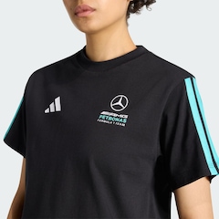 Camiseta adidas Mercedes - Amg Petronas F1 Team Dna Feminina - Foto 5