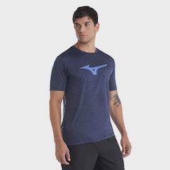 Camiseta Mizuno Run Spark Mescla Masculina - Foto 2