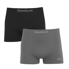 Kit 2 Cuecas Boxer Reebok Sem Costura Masculina - Foto 1