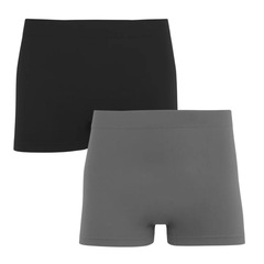 Kit 2 Cuecas Boxer Reebok Sem Costura Masculina - Foto 2