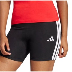 Short adidas Biker Essentials 3 Stripes Feminino - Foto 3