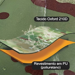 Mochila Dobrável Gold Sports Camuflada Dry Bag  35 Litros - Foto 4