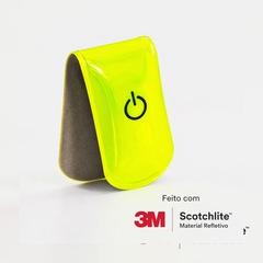 Clipe Led Esportivo Magnético Gold Sports Salzmann – Feito com 3M Scotchlite - Foto 2