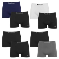 Kit 8 Cuecas Boxer Reebok Sem Costura Masculina - Foto 1