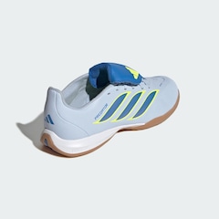 Chuteira Futsal Infantil Adidas Predator League de Língua Dobrável - Foto 7