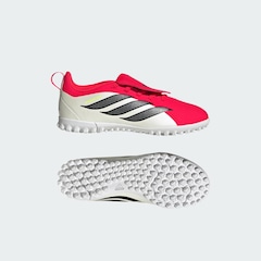 Chuteira Society Infantil adidas Predator Club com Cadarços Elásticos e Língua Dobrável - Foto 10