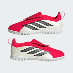 Chuteira Society Infantil adidas Predator Club com Cadarços Elásticos e Língua Dobrável - Foto 8