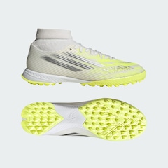 Chuteira Society Adulto adidas F50 Sparkfusion League Mid Cut Cano Alto - Foto 10
