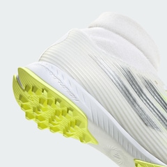 Chuteira Society Adulto adidas F50 Sparkfusion League Mid Cut Cano Alto - Foto 9