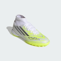 Chuteira Society adidas Adulto F50 Sparkfusion Club Cano Alto - Foto 6