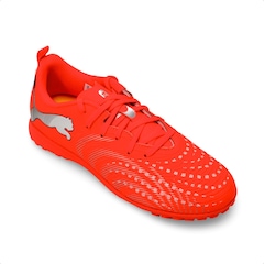 Chuteira de Society Future 9 Play Puma Infantil - Foto 2